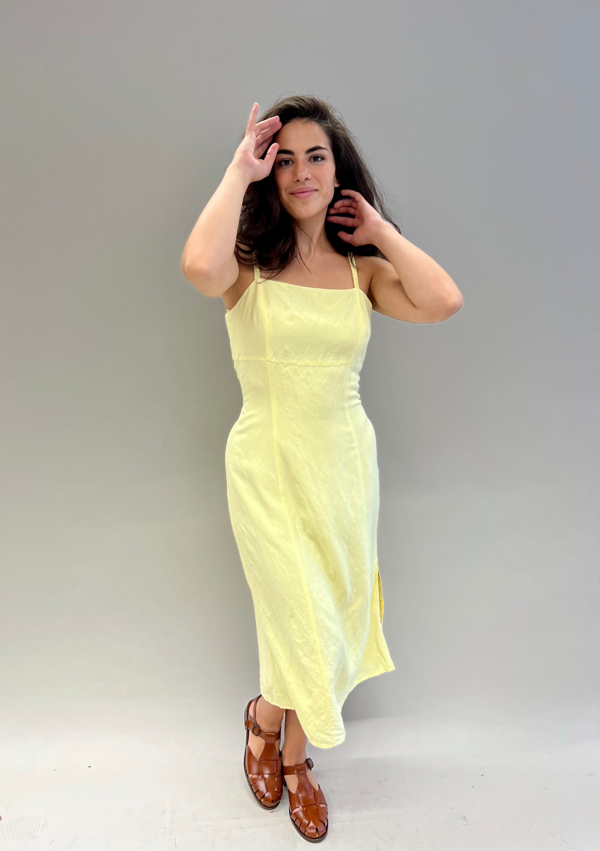 Vintage 90s Betty Barclay slip dress