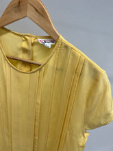 Load image into Gallery viewer, Yellow silk top