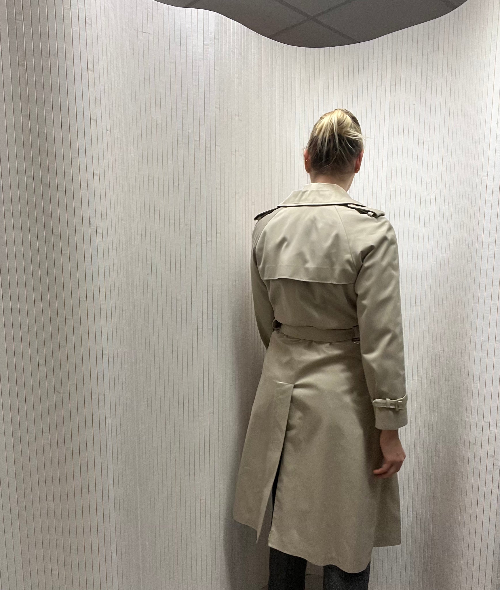 80s sales trench coat