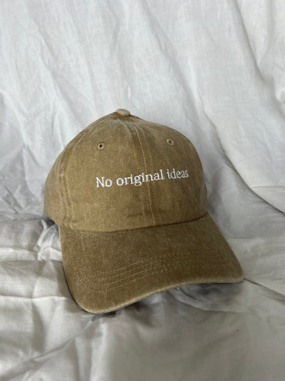 No original ideas cap