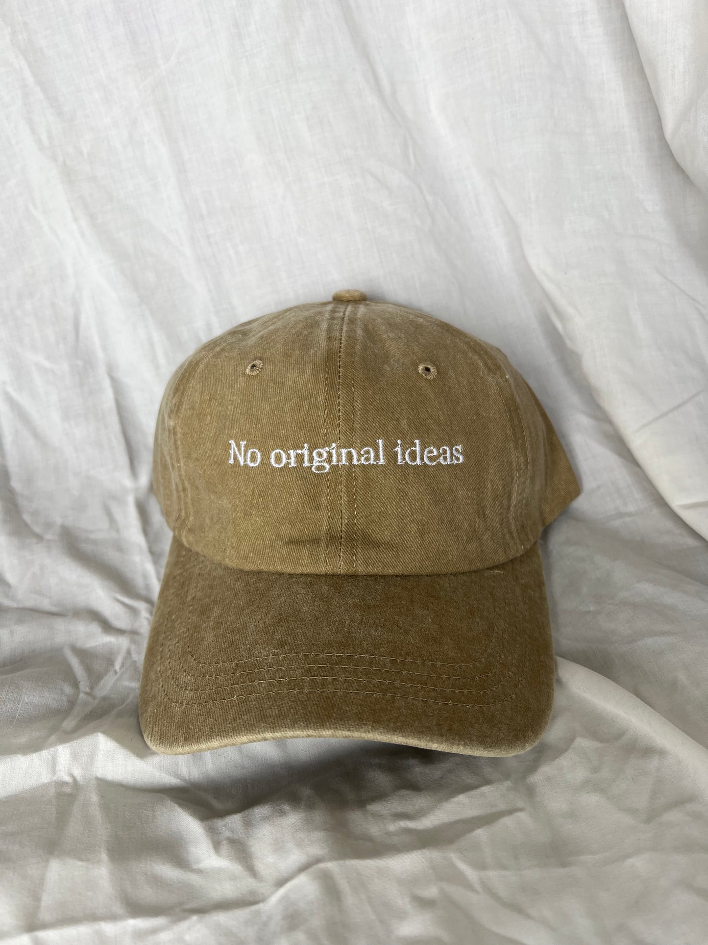 No original ideas cap