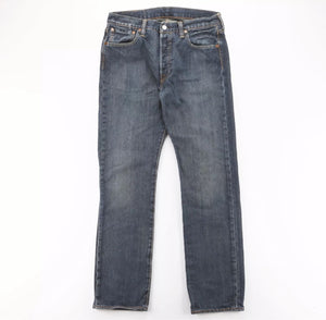 Vintage Levi’s 501’s: Mid blue wash waist 31 Leg 32