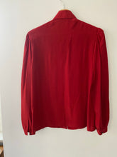 Load image into Gallery viewer, Ruby embroidered silk shirt
