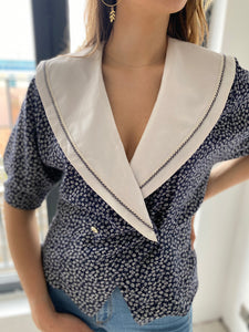 Marie collar blouse