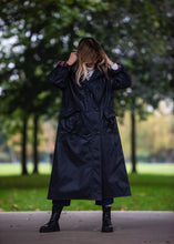 Load image into Gallery viewer, Harrods maxi tartan lined coat