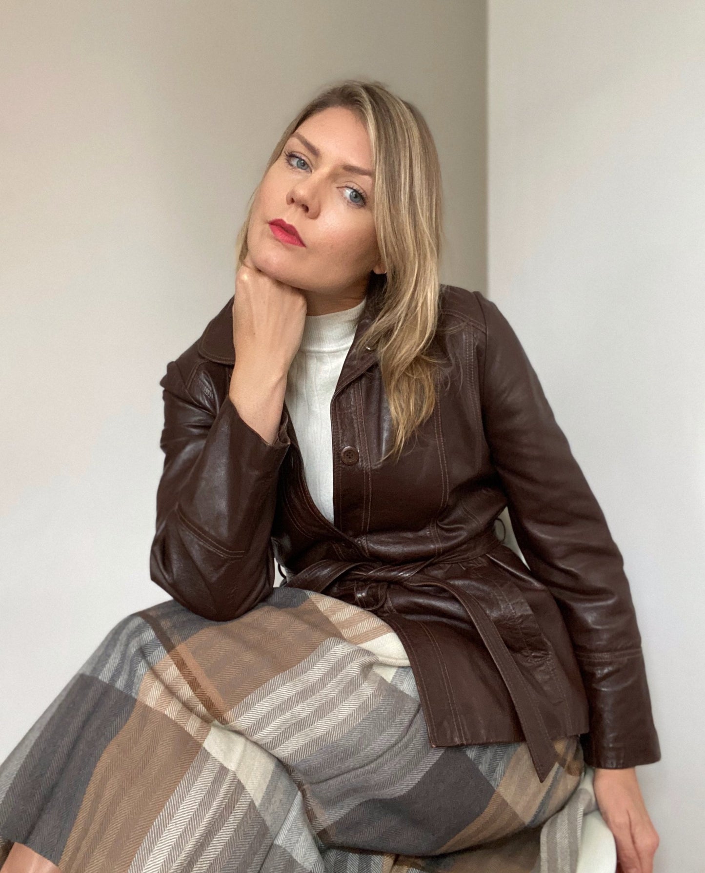 Kiera leather jacket